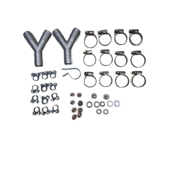 Набор тройников с хомутами для подогревателя двигателя