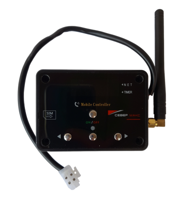 1) Орган управления GSM для подогревателя двигателя СЕВЕРМАКС 77296